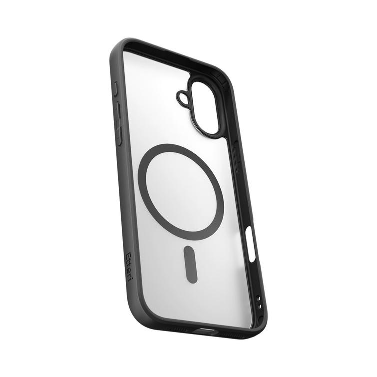 Etteri Matt Mag kotelo iPhone 16 Plus 6,7" mustalle