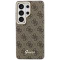 Guess case 4G Script MagSafe for Samsung Galaxy S26 Ultra brown