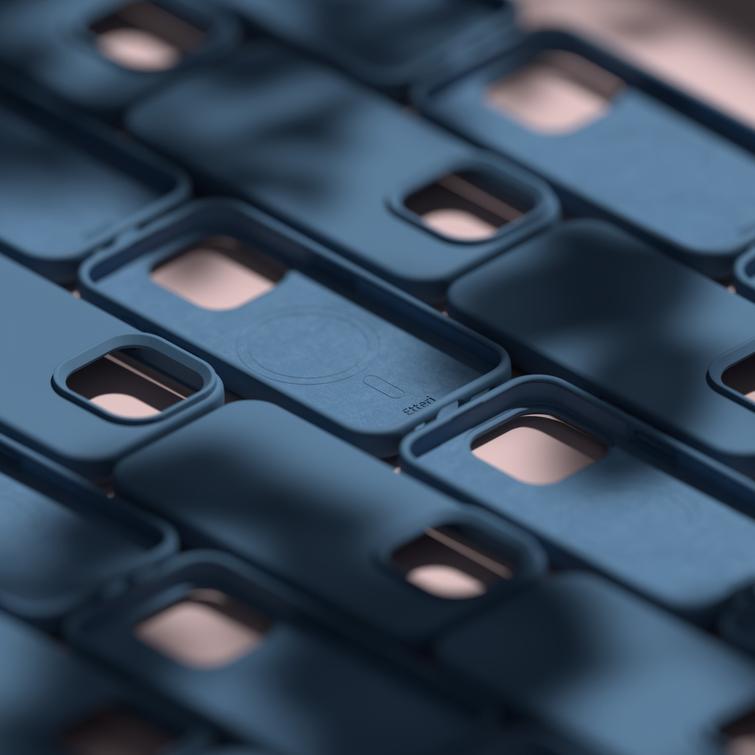 Etteri Silicone Mag kotelo iPhone 14 6,1" tummansiniselle