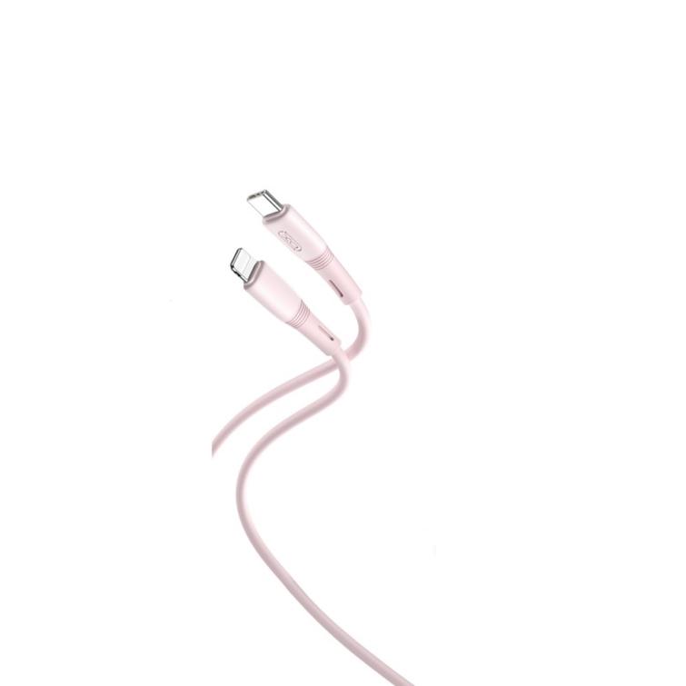 XO cable NB-Q226A USB-C - Lightning 1m 27W pink