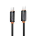 XO-kaapeli NB-Q302B PD USB-C - USB-C 1,0m 60W musta