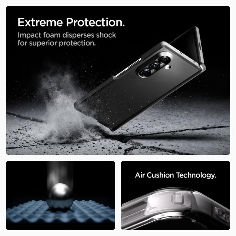 Spigen Tough Armor Pro Mag Magsafe case for Samsung Galaxy Z Fold 7 black