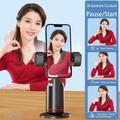 T-PHOX ICIRCLE GIMBAL/TRIPOD FACE TRACKING AI 360 BLACK HOLDER