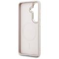 Guess case 4G Embossed Ring MagSafe for Samsung Galaxy S26 pink