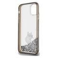 Karl Lagerfeld iPhone 11 -suojakuori KLHCN61LKCNSK läpinäkyvä HC LIQ. GLITTER C