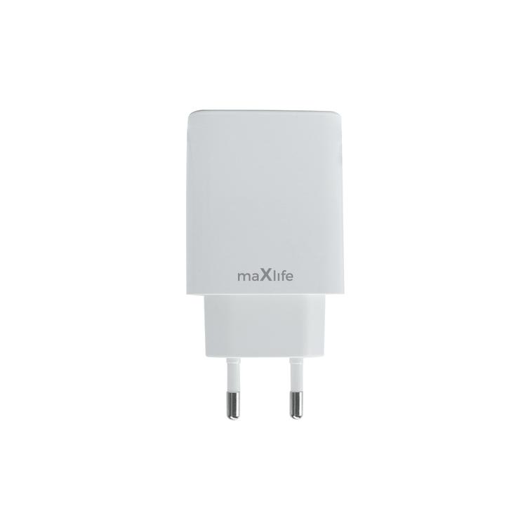 Maxlife MXTC-10-20C PD QC laturi 1x USB-C 20W valkoinen