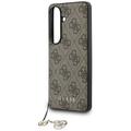 Guess case 4G Classic Logo Charm MagSafe for Samsung Galaxy S26 brown