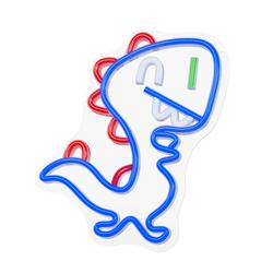 Neon PLEXI LED JURASSIC BABY DINO sininen FLNJ01 Forever Light