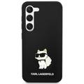 Karl Lagerfeld case for Samsung Galaxy S24 KLHCS24SSNCHBCK black HC SILICONE NFT CHOUPETTE