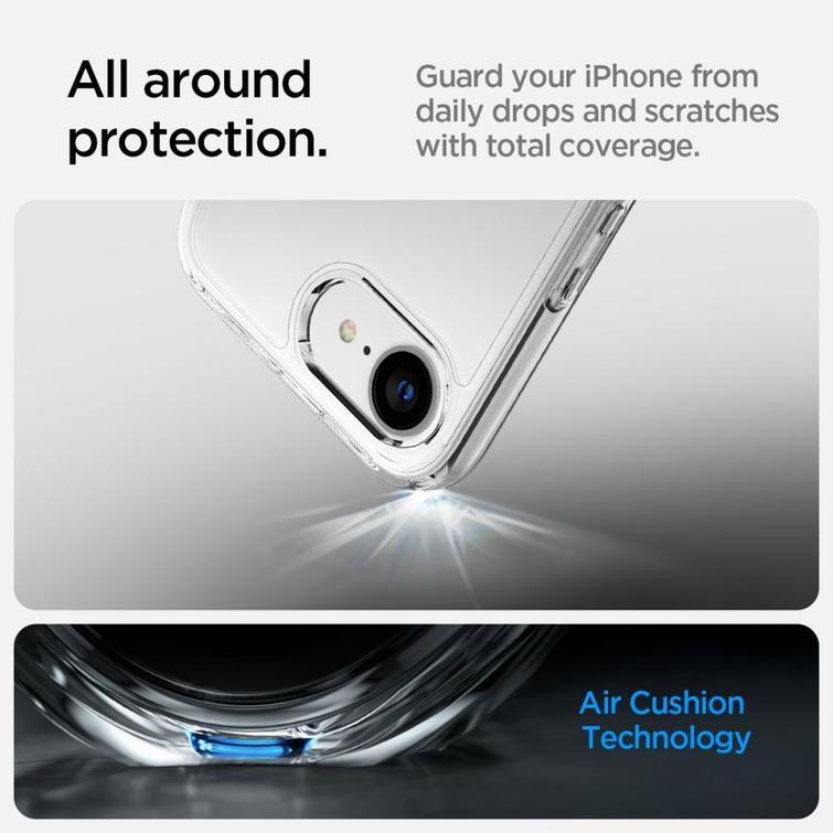 SPIGEN ULTRA HYBRID IPHONE 16E KRISTALLINKIRKAS