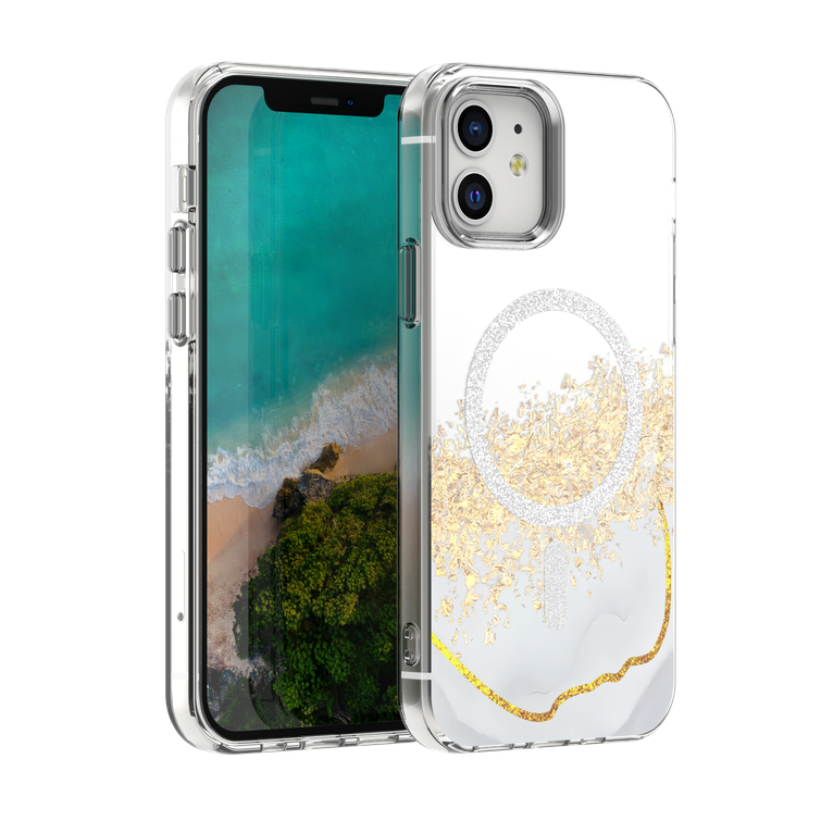 Epoxy Mag case for iPhone 12 / 12 Pro 6,1" white