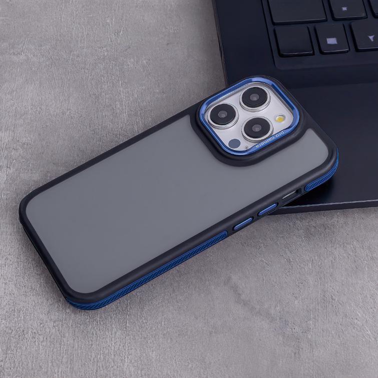 Kristallimusta suojakuori Xiaomi Redmi Note 14 5G:lle (maailmanlaajuinen) sininen