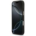 Guess 4G Logo Plate MagSafe case for iPhone 17 black