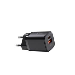 WALL CHARGER T-PHOX HANDY SERIES 33W T-PP08 USB/USB-C BLACK