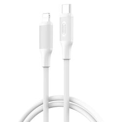 XO-kaapeli NB-Q265A PD USB-C - Lightning 1,0m 27W valkoinen