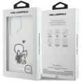 Karl Lagerfeld case IML Karl&Choupette MagSafe for Samsung Galaxy S26 Ultra transparent