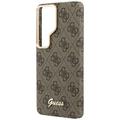 Guess case 4G Script MagSafe for Samsung Galaxy S26 Ultra brown