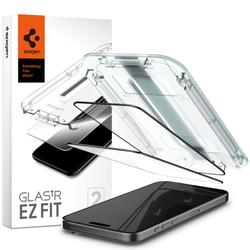 Spigen karkaistu lasi GLAS.TR "EZ FIT" FC 2-PACK iPhone 15 Pro Max 6,7" musta