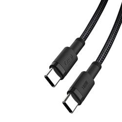 XO-kaapeli NB-Q199 PD USB-C - USB-C 1,5m 100W musta