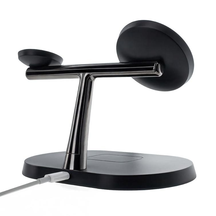 Maxlife MXWC-03 magneettinen langaton laturi 15W musta 3in1