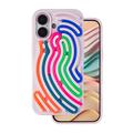 DIY Snake case for iPhone 16 6,1" pink