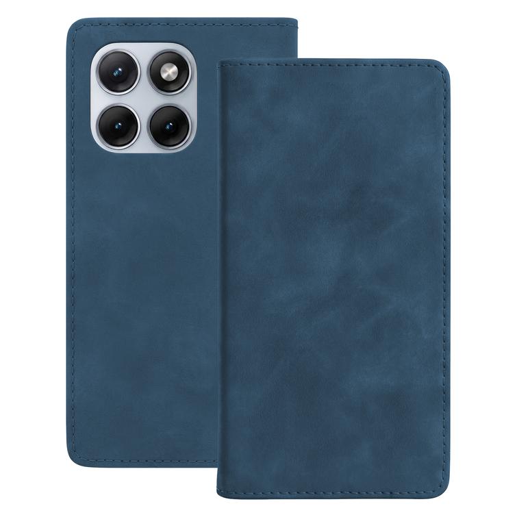 Smart Suede case for Motorola Edge 70 Fusion navy blue