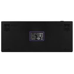 Proove mekaaninen pelin&auml;pp&auml;imist&ouml;, sivusuunnassa vaihdettava, musta