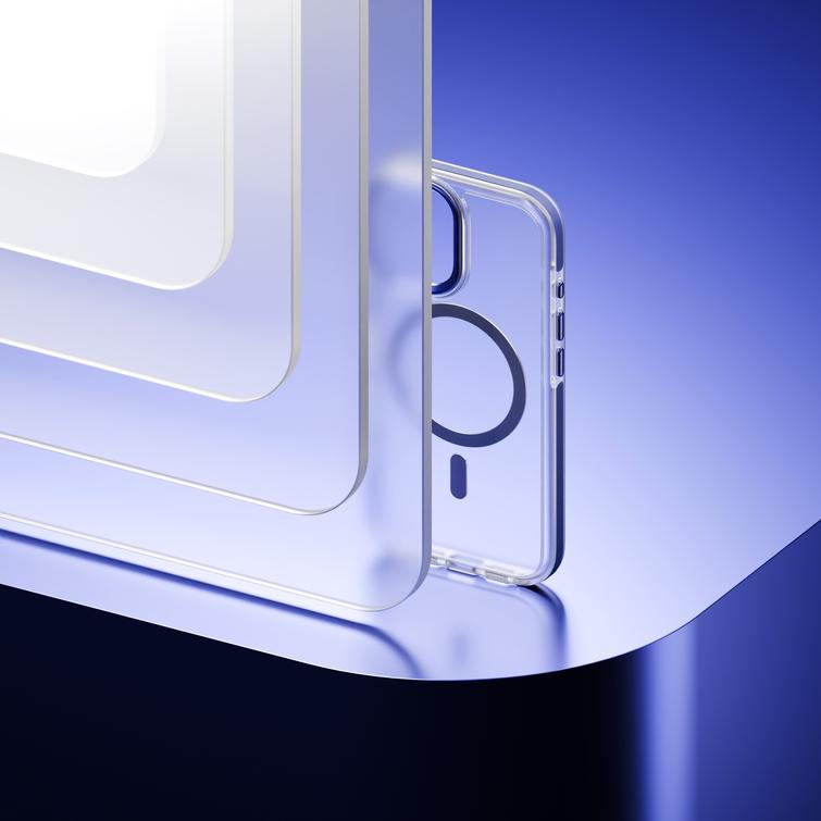 Etteri Icy Mag kotelo iPhone 17:lle sininen