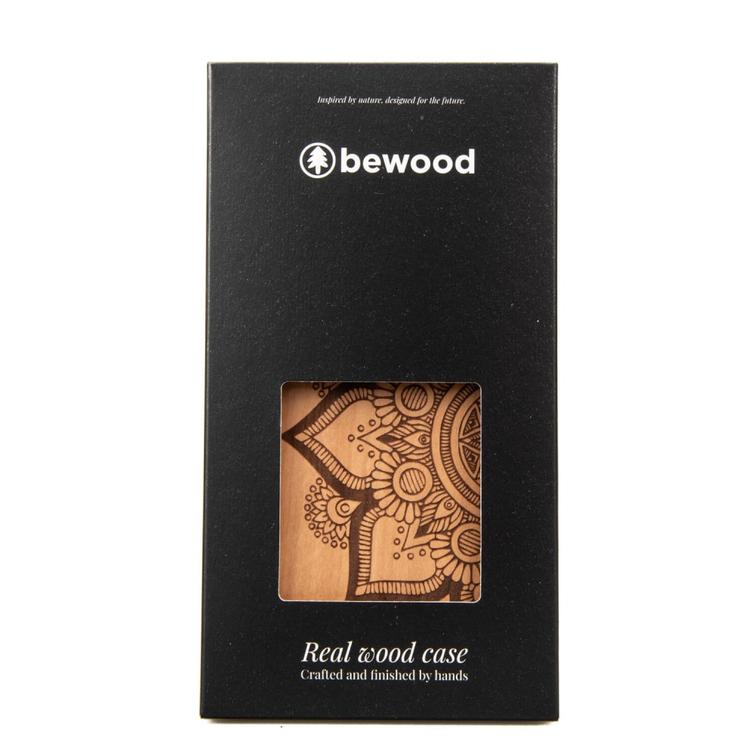 Bewood-suojakuori iPhone 16 Plus 6,7":lle, Mandala-omenapuukuvio