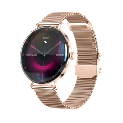 Forever Smartwatch Lucca SB-370 Ruusukulta - Täplikäs ranneke