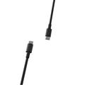 Devia kaapeli Smart EC317 PD USB-C - USB-C 1,5 m 100W 5A musta