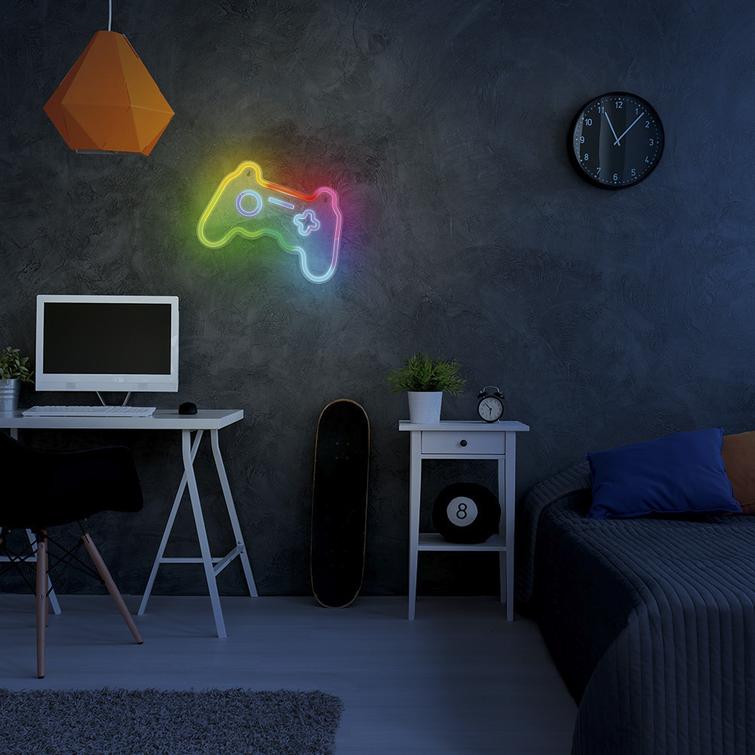 Neon LED RGB -peliohjain FLRNE04 + kauko-ohjain Forever Light