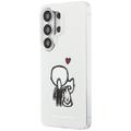 Karl Lagerfeld case IML Karl&Choupette MagSafe for Samsung Galaxy S26 Ultra transparent