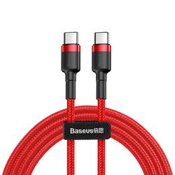 Baseus-kaapeli Cafule PD 2.0 USB-C - USB-C 2,0m 3A punainen 60W