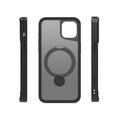 Etteri Matt Mag Ring suojakuori iPhone 15:lle 6,1" musta