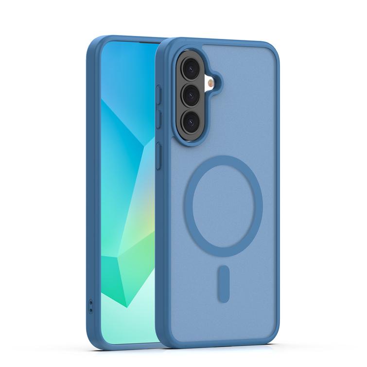 Mag Matt case for Samsung Galaxy A57 dark blue big hole
