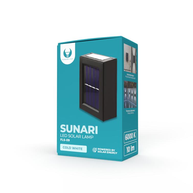 Forever Light aurinkokenno-LED-lamppu SUNARI FLS-09 10lm 300mAh Li-ion