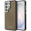 Guess case Perforated Logo MagSafe for Samsung Galaxy S26 Ultra brown