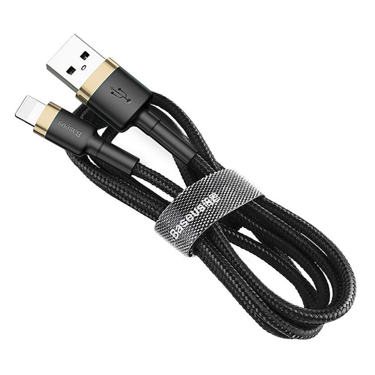 Baseus Cafule USB-kaapeli - Lightning 2,0 m 1,5A kulta-musta
