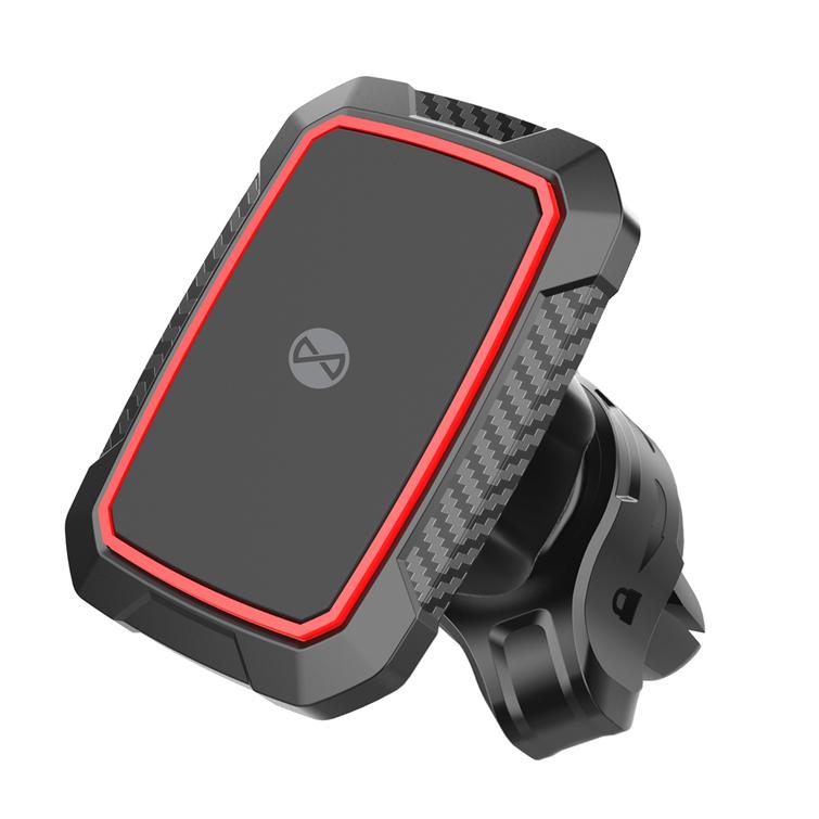 Forever auton pidike tuuletusritilään MH-260 magneettinen musta