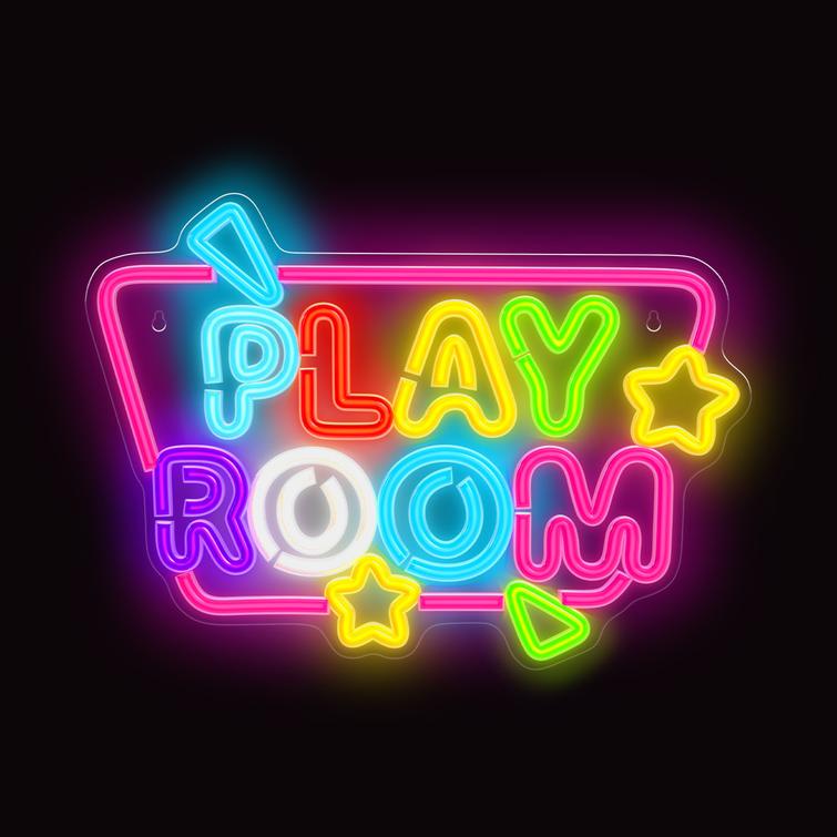 Forever Light Neon PLEXI LED PLAYROOM multicolor FPNE39
