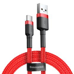 Baseus-kaapeli Cafule USB - USB-C 1,0 m 3A punainen