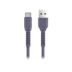 Maxlife MXUC-04 kaapeli USB - USB-C 1,0 m 3A violetti