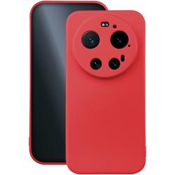 Silicon case for Xiaomi 17 Ultra red