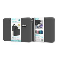 BWOO neopreeni läppärilaukku 15" harmaa