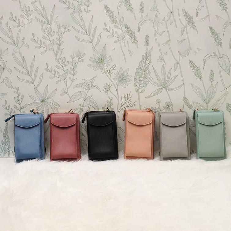 Puhelinlaukku harmaa