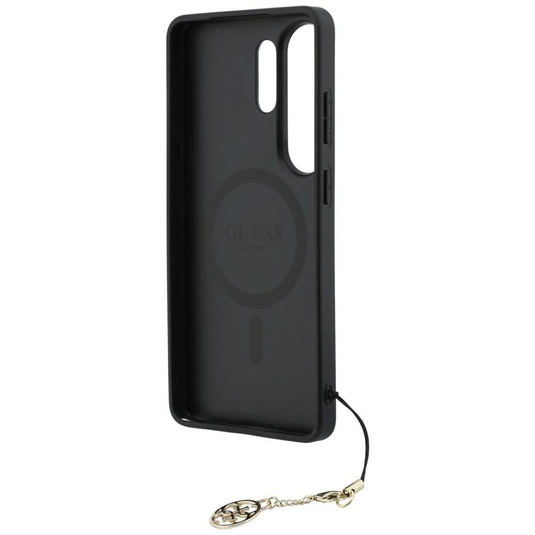 Guess case 4G Classic Logo Charm MagSafe for Samsung Galaxy S26 Ultra brown