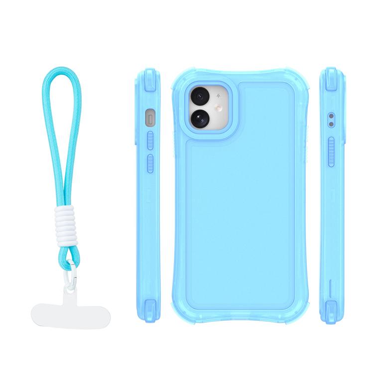 Safepop case with strap for iPhone 11 blue