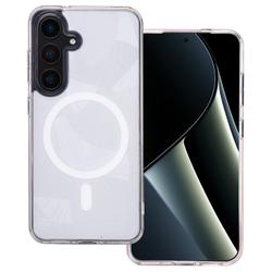 Flash Mag -suojakuori Samsung Galaxy S24 / S25:lle, harmaa