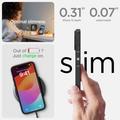 Spigen Liquid Air -suojakuori iPhone 15 6,1":lle mattamusta